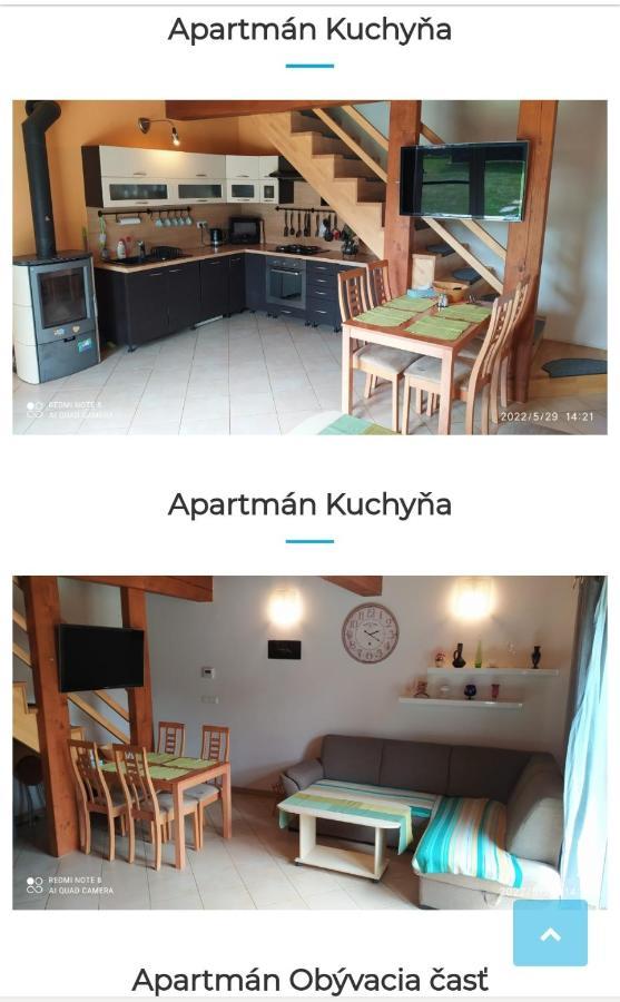 Apartman Sisi Hrabušice エクステリア 写真